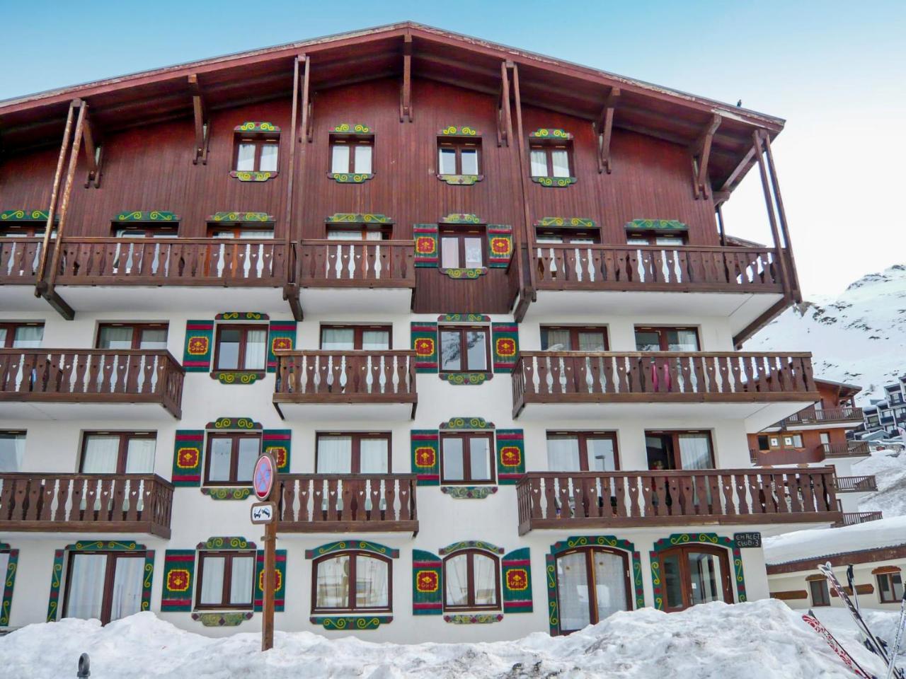 Studio Chalet Club - Val Claret-7 By Interhome ティニュ エクステリア 写真